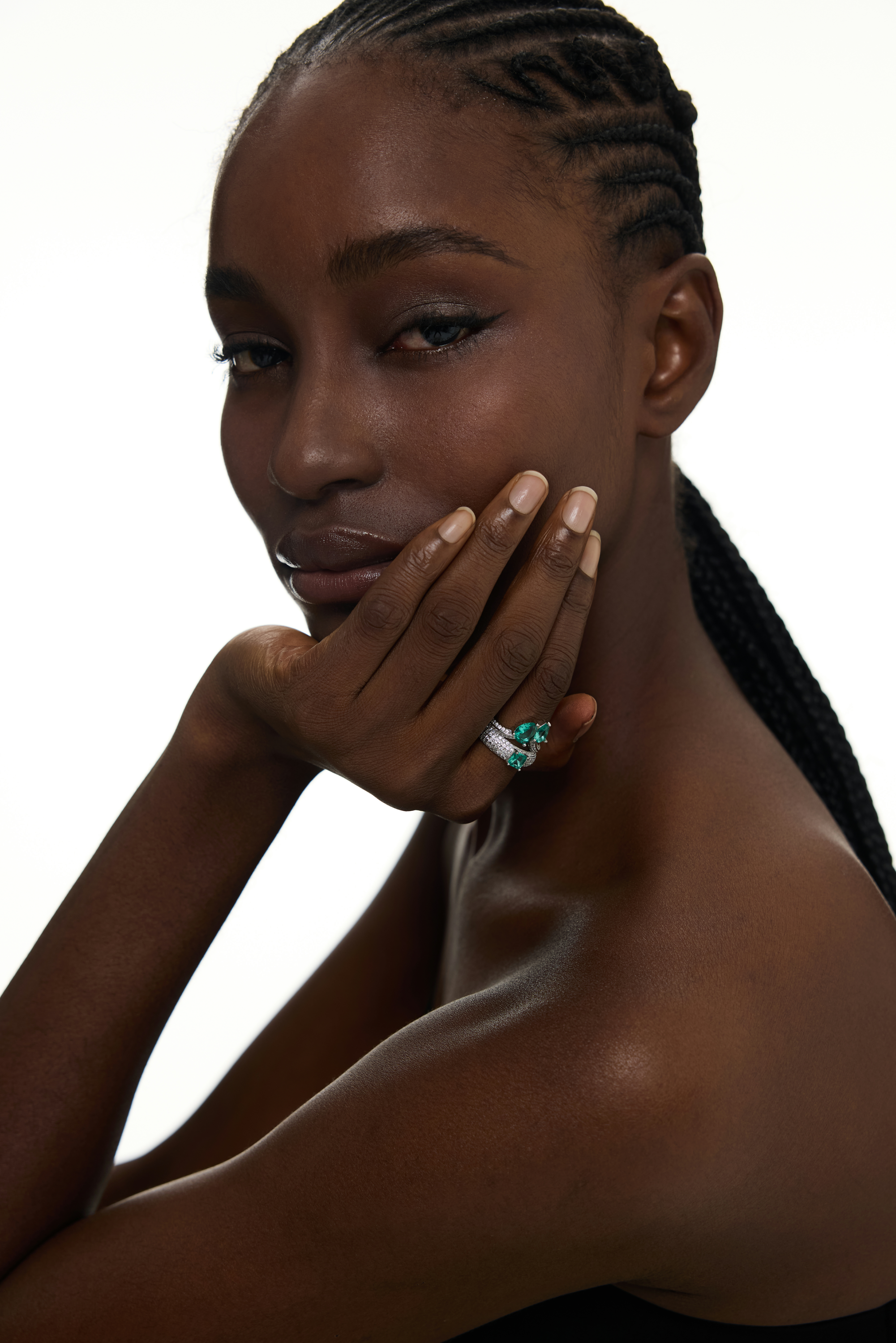 Emerald Green Statement Ring