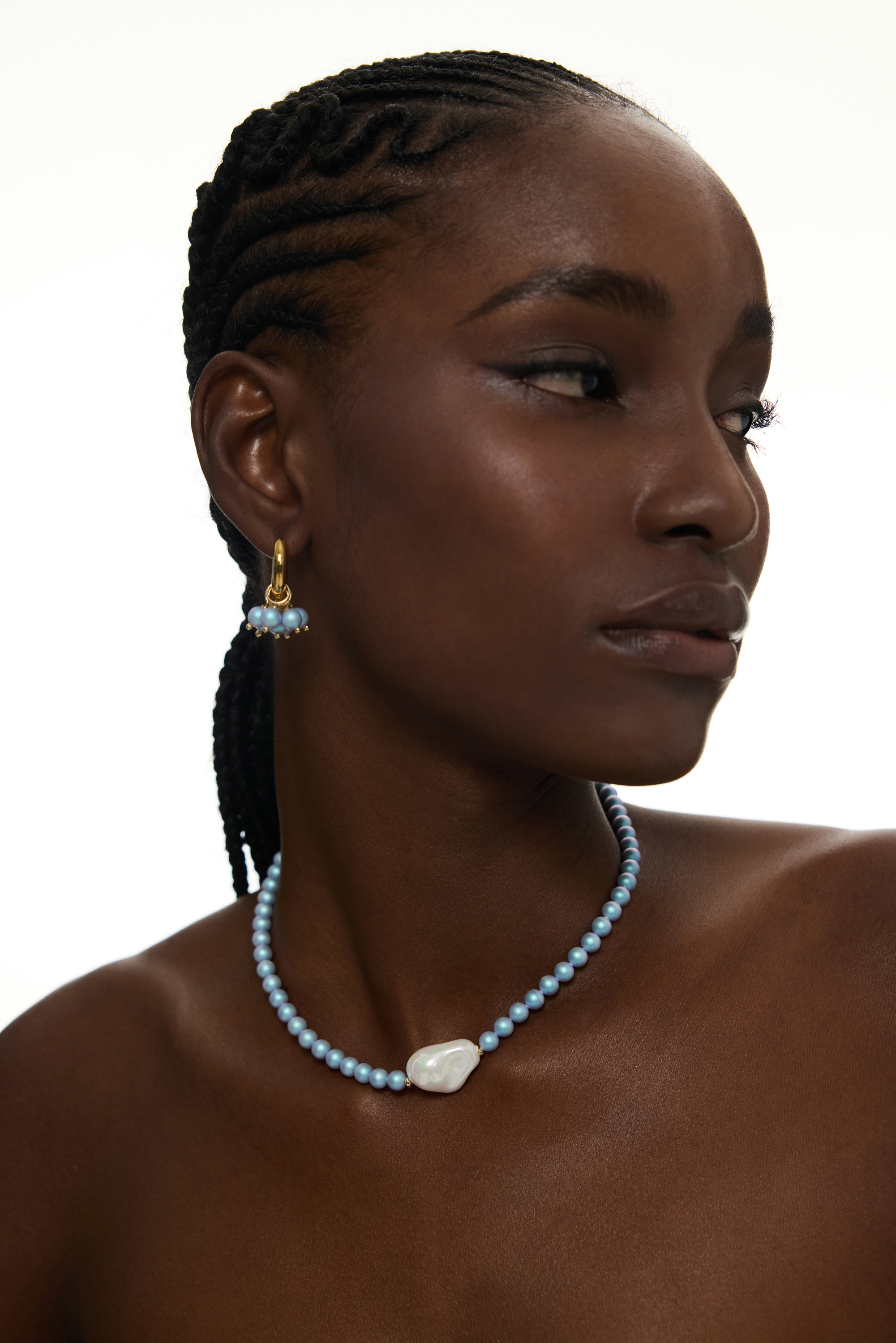 Ocean's Melody Collar Necklace