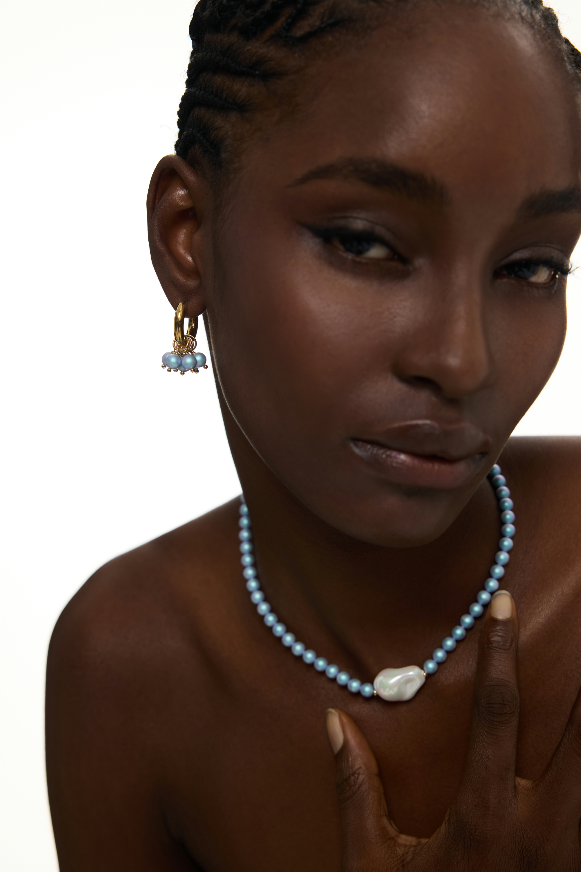 Ocean's Melody Collar Necklace