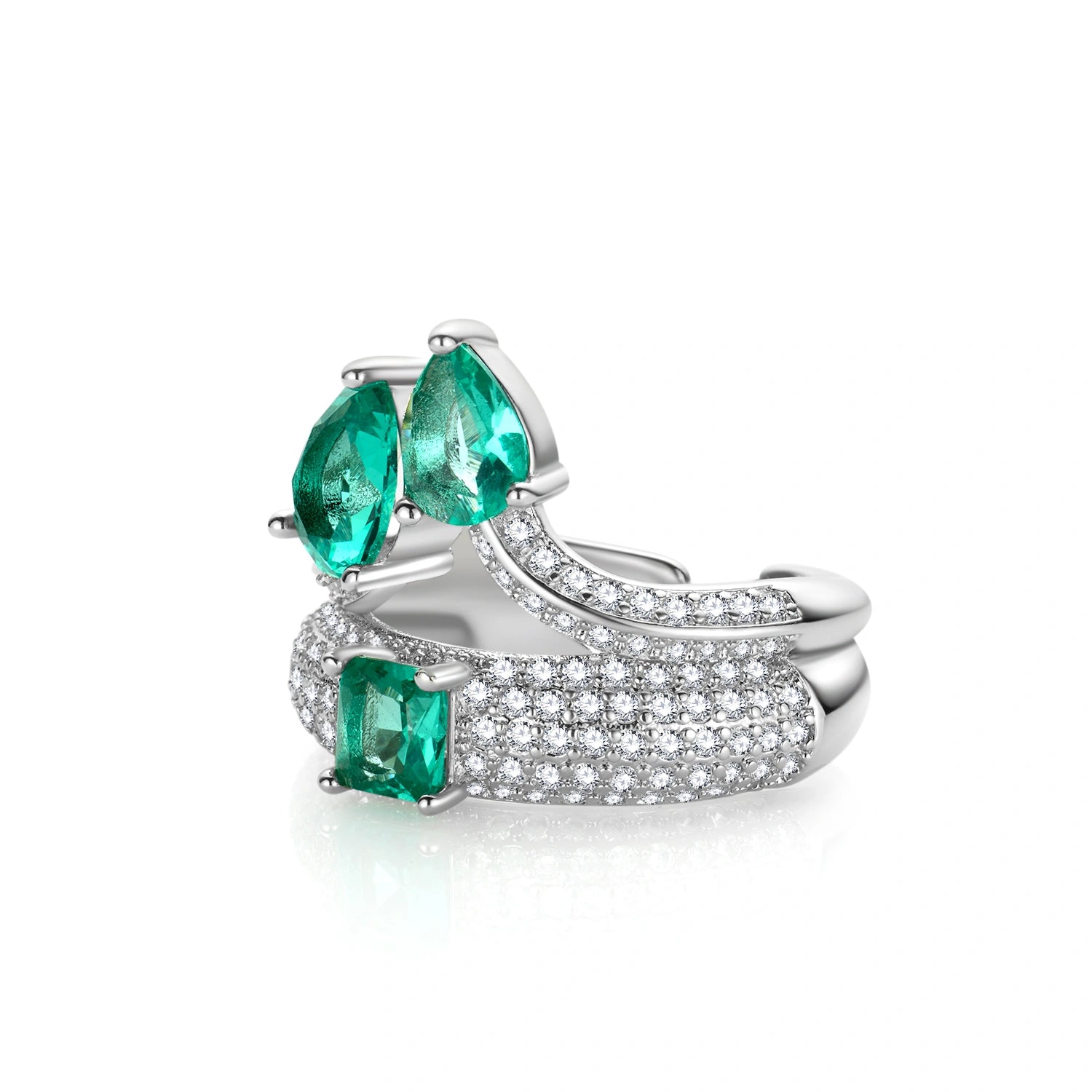 Emerald Green Statement Ring