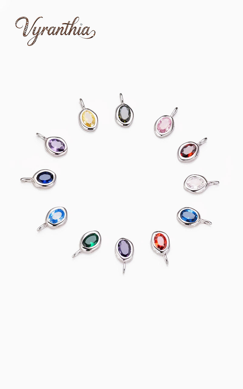 Birthstone Pendant Necklace