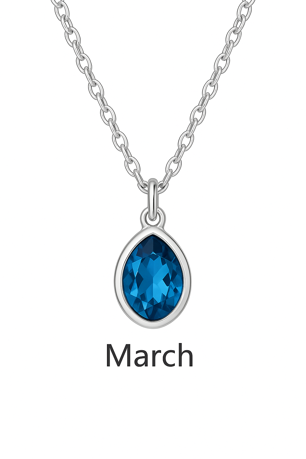 Birthstone Pendant Necklace