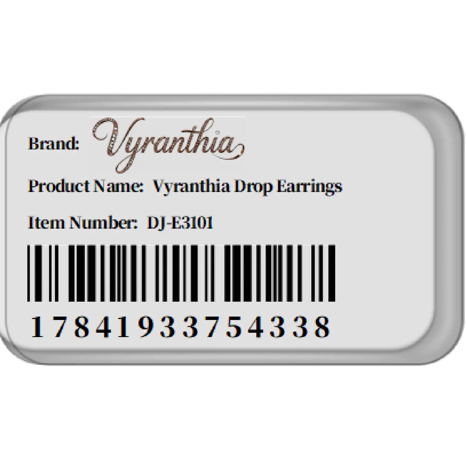 Pink Moissanite Drop Earrings