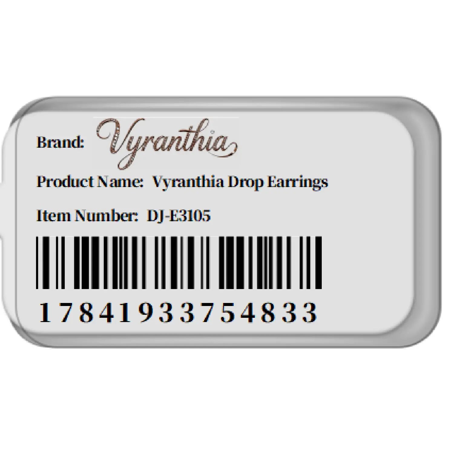 Vyranthia Pink Ribbon moissanite Earrings