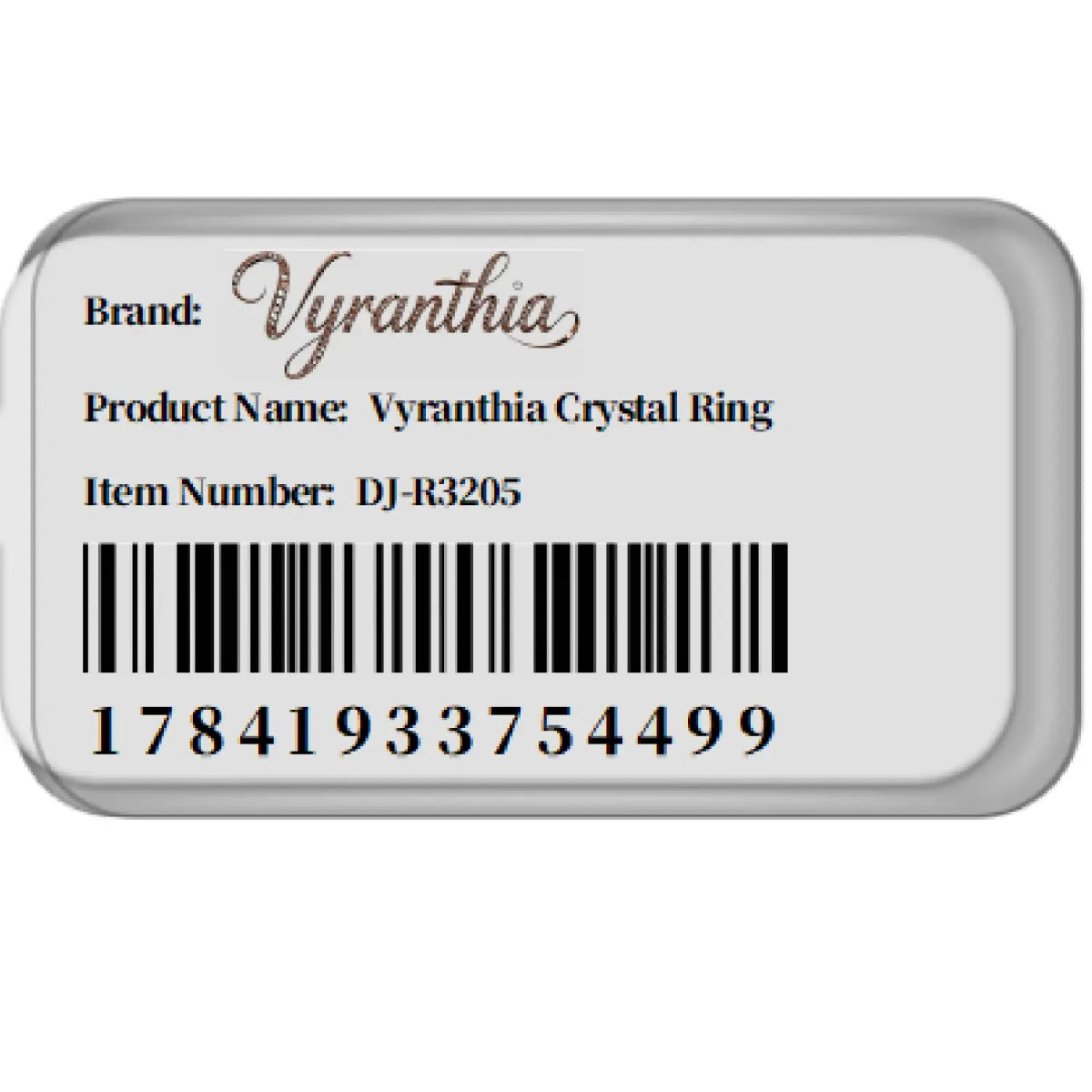 Butterfly Crystal Statement Ring