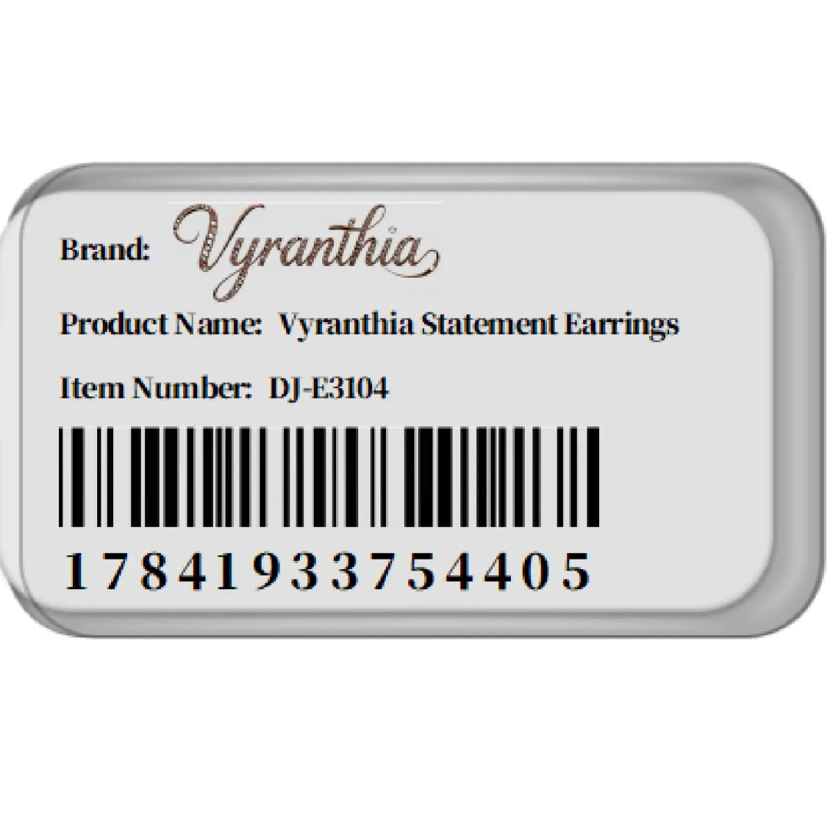 Colorful Asymmetric Statement Drop Earrings