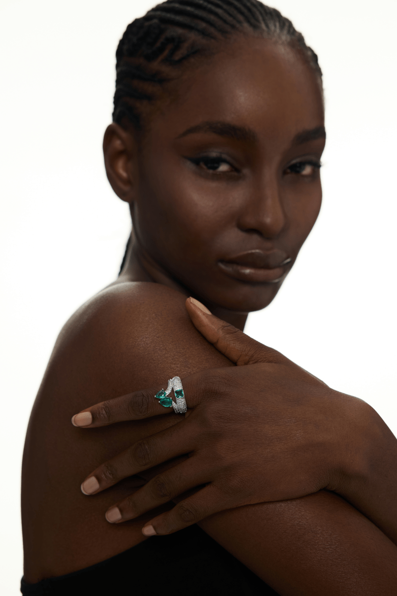 Emerald Green Statement Ring