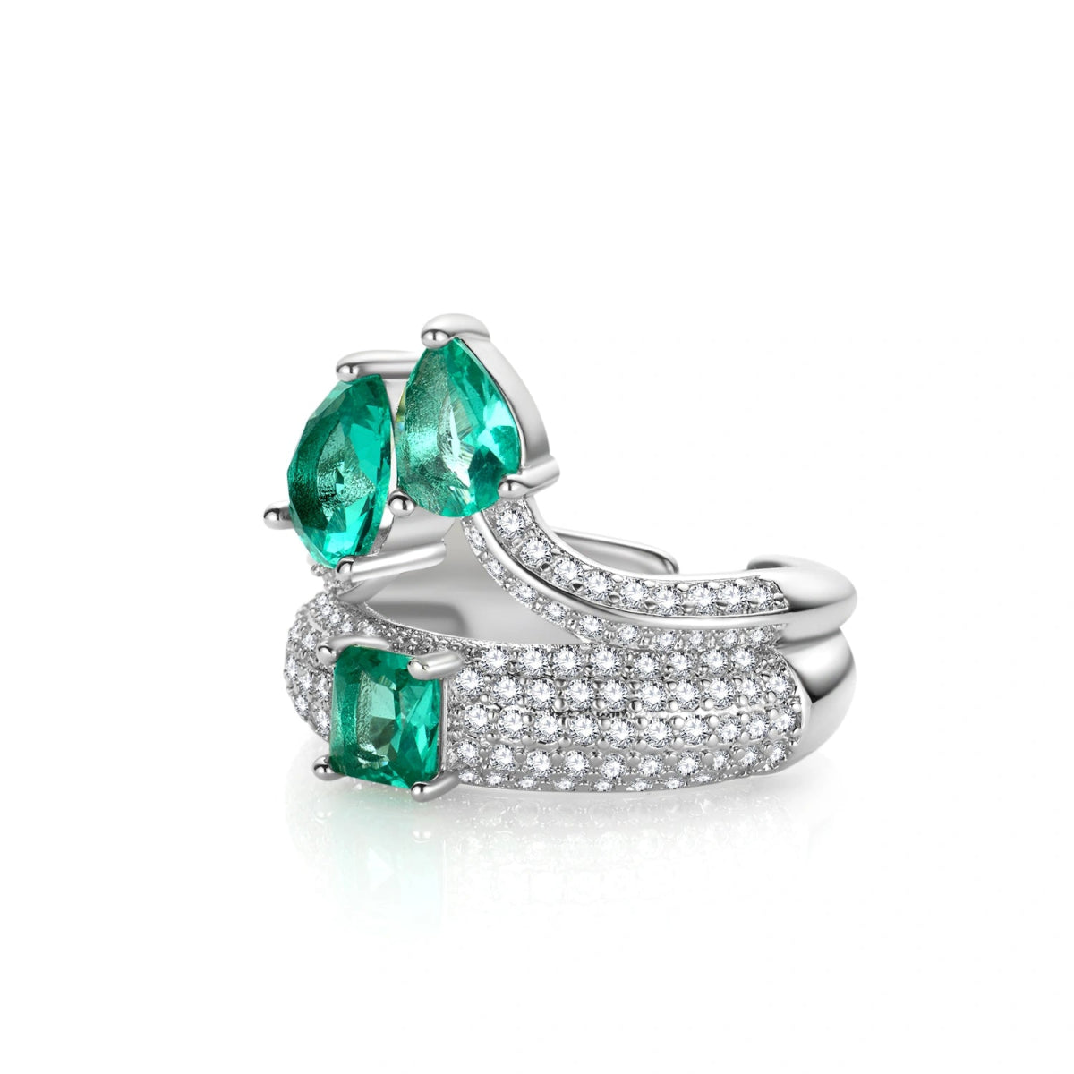 Emerald Green Statement Ring