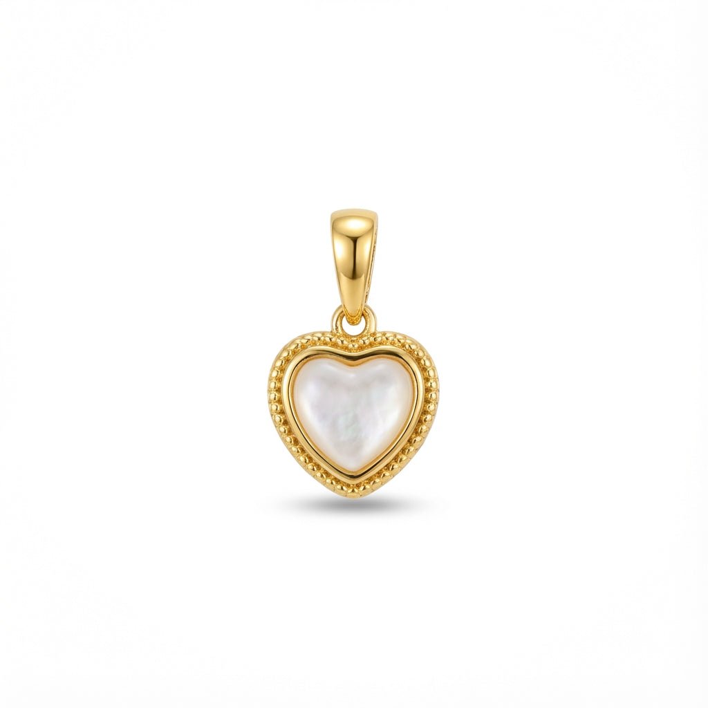 Gold Mother-of-Pearl Pendant