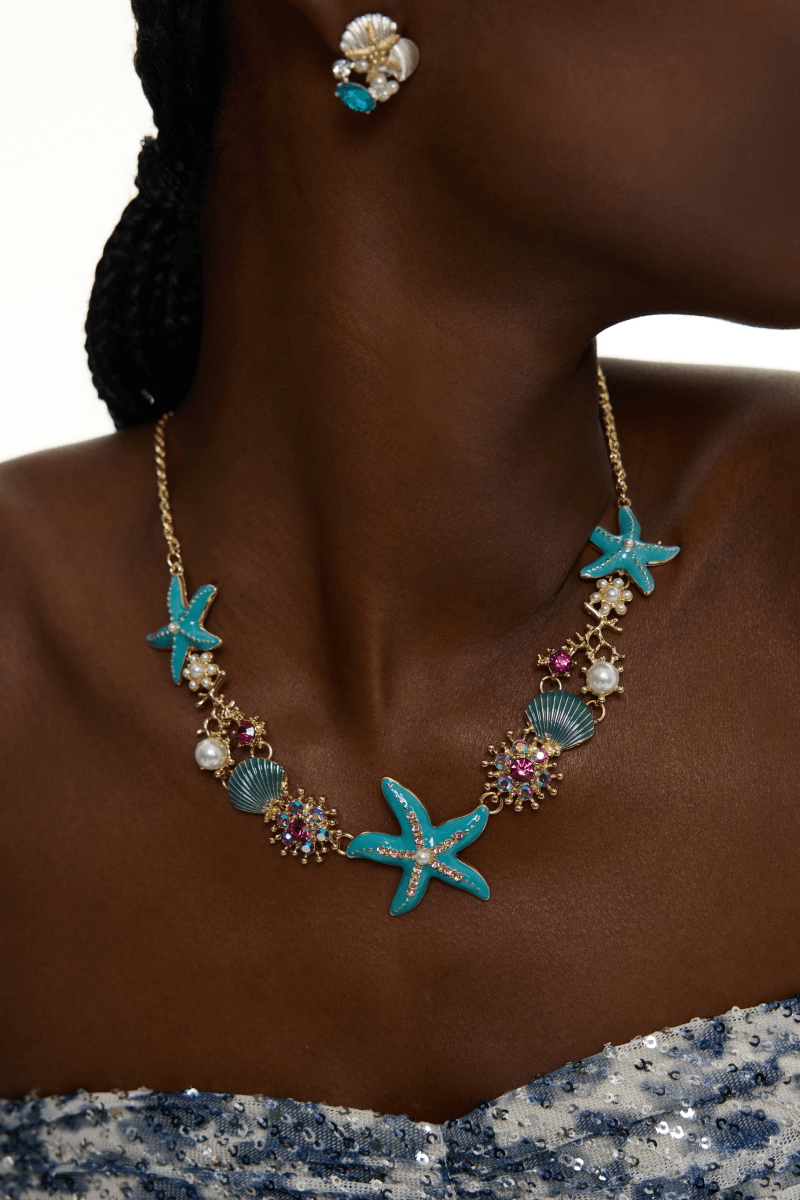 puka shell collar necklace