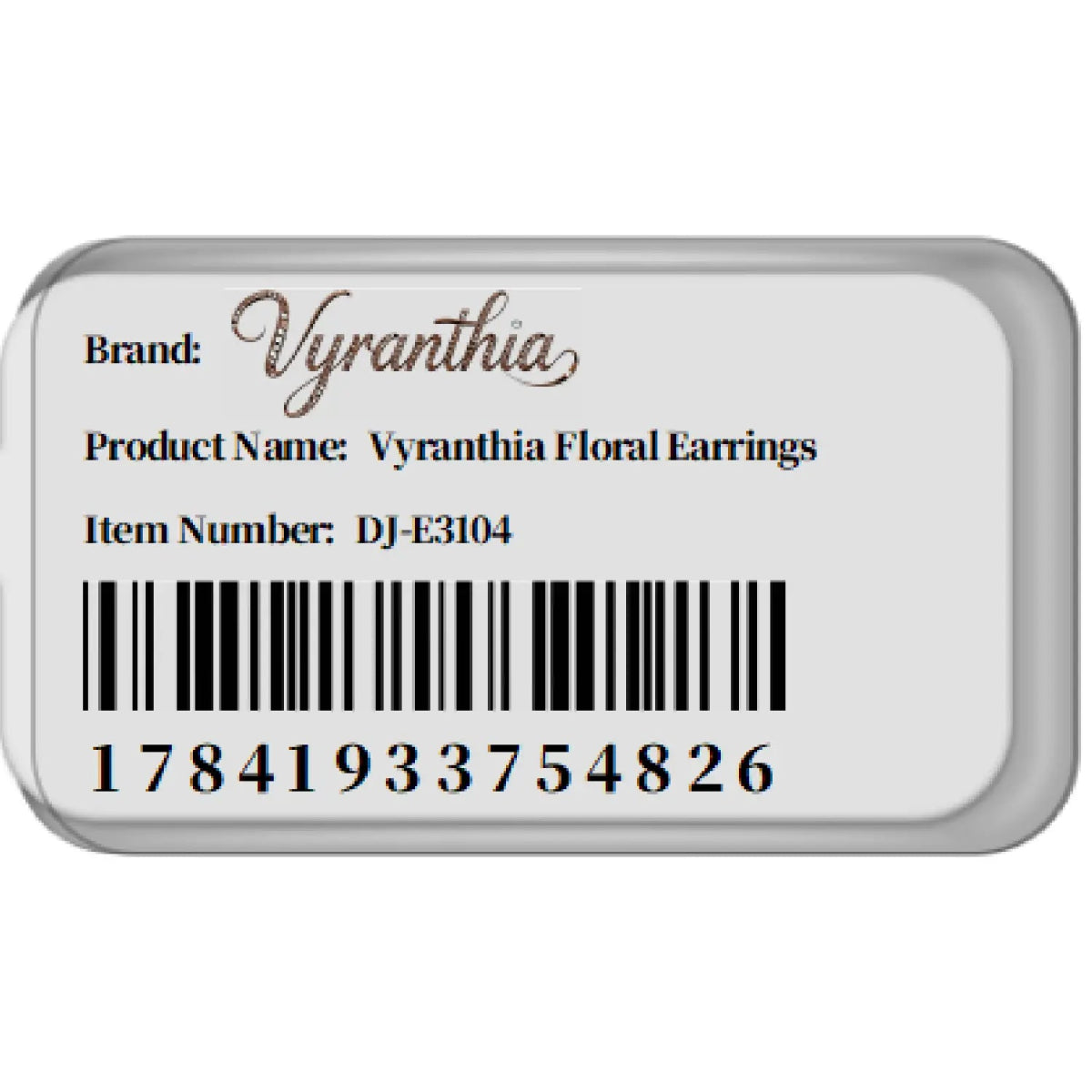 Multicolor Crystals Colorful Floral Statement Earrings