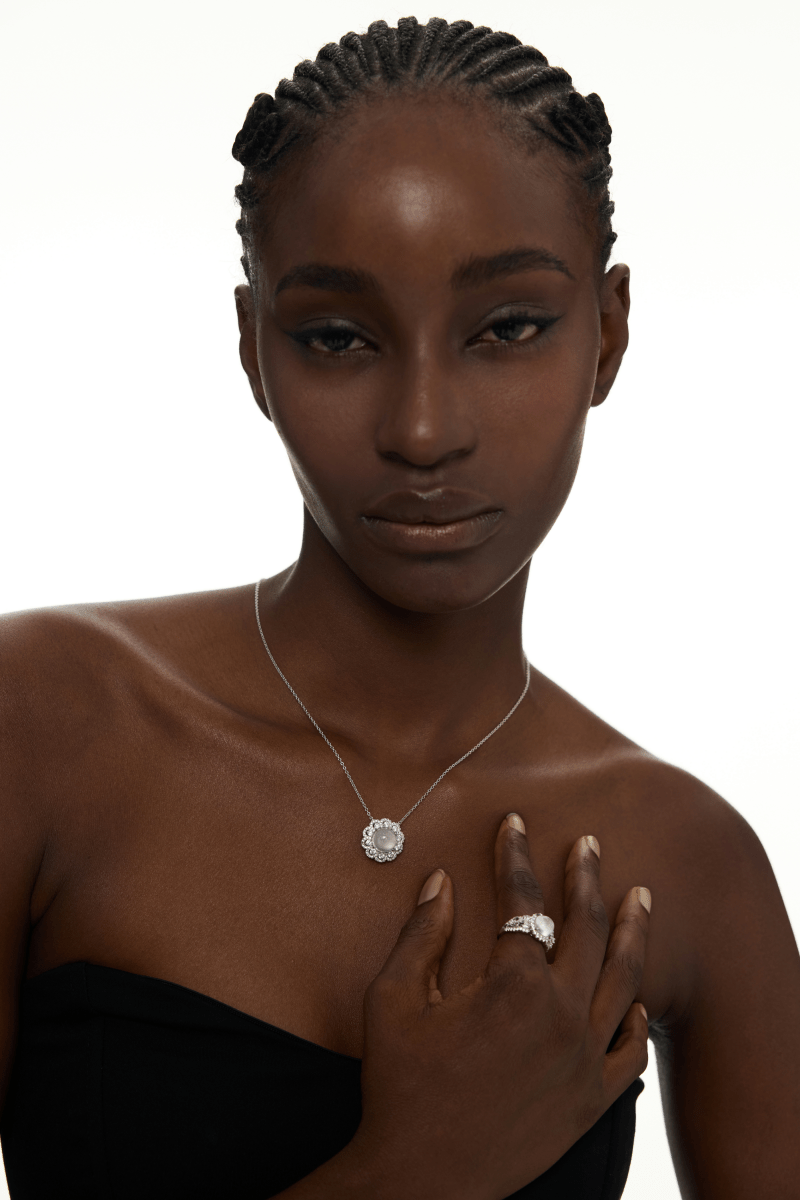 Sterling Silver Pearl Pendant Necklace