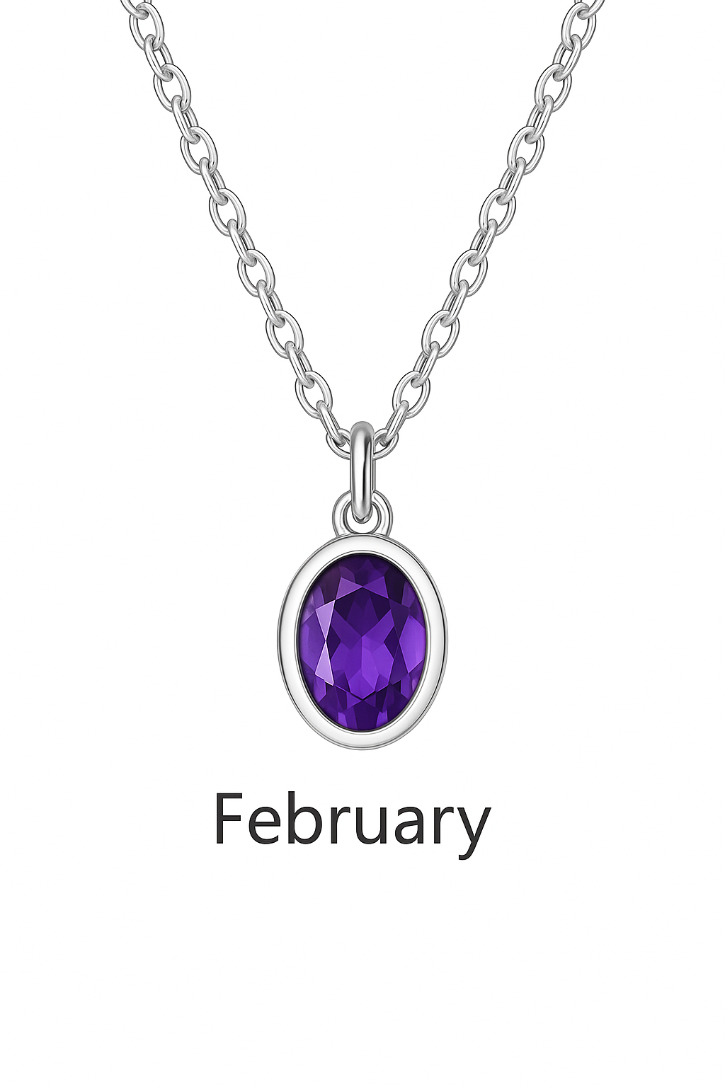Birthstone Pendant Necklace