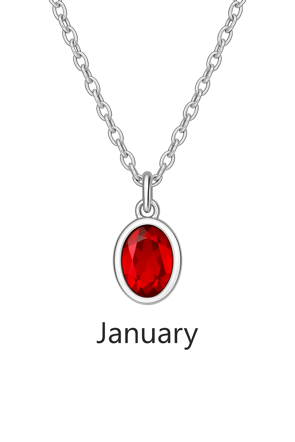 Birthstone Pendant Necklace