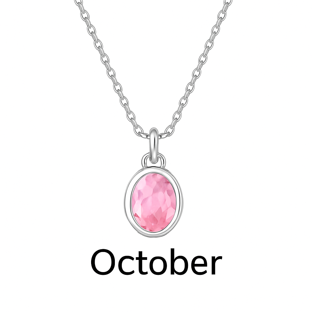 Birthstone Pendant Necklace
