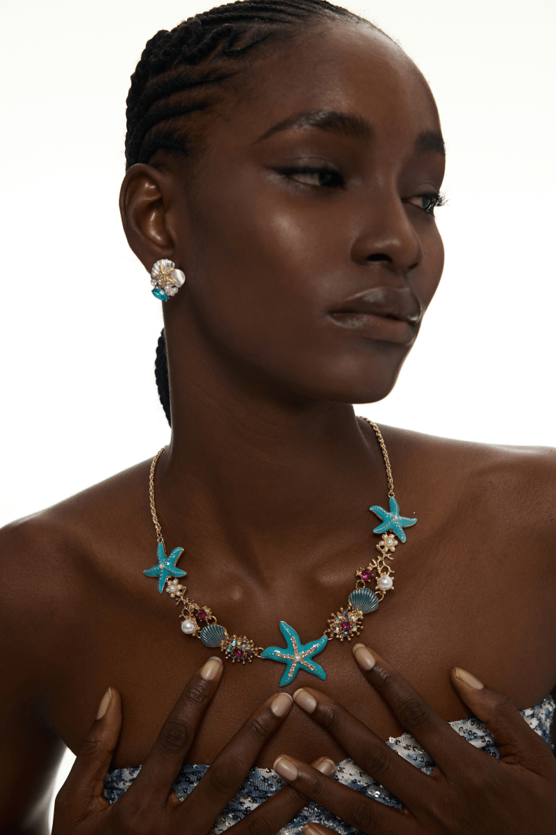 puka shell  collar necklace