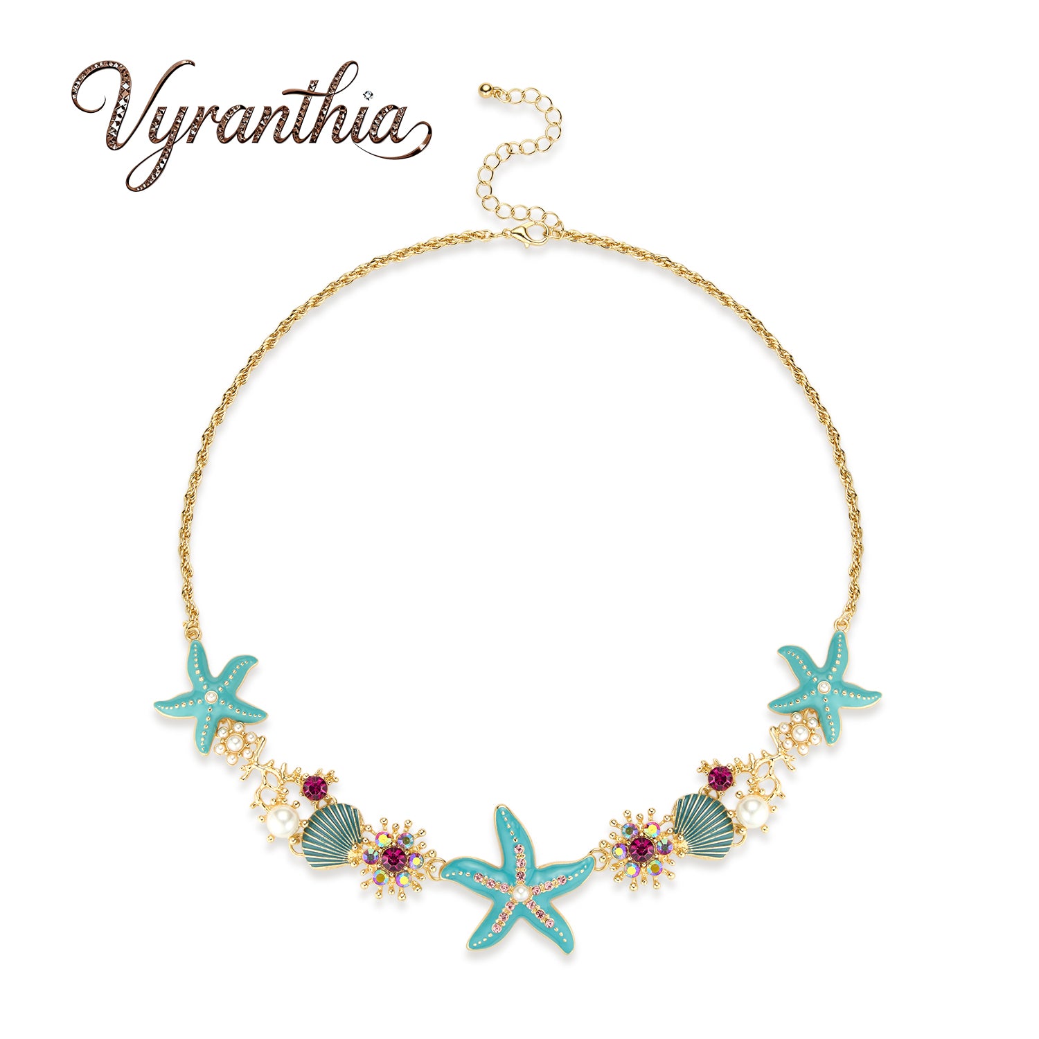 Ocean Starfish Shell Necklace